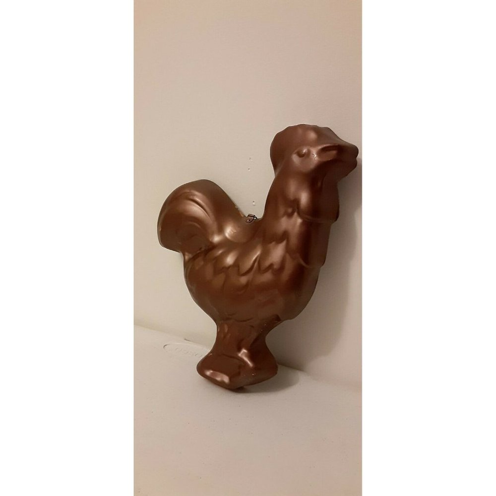 vintage aluminum mold rooster farm animal chicken ODI kitchen wall decor form